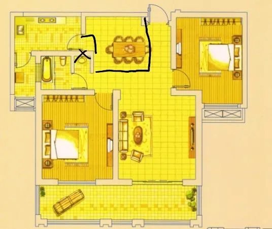 两房变三房，该如何设计呢？