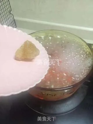 桃胶椰汁西米露