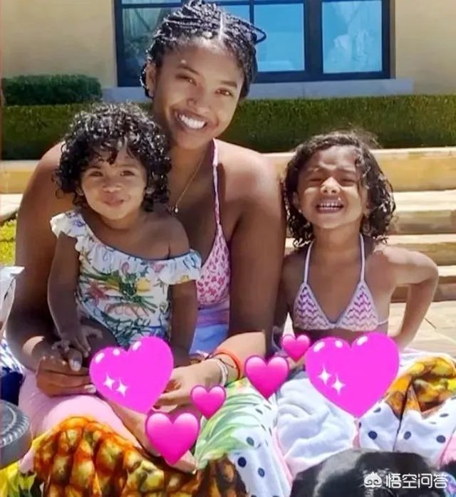 科比三女儿和四女儿长得越来越像