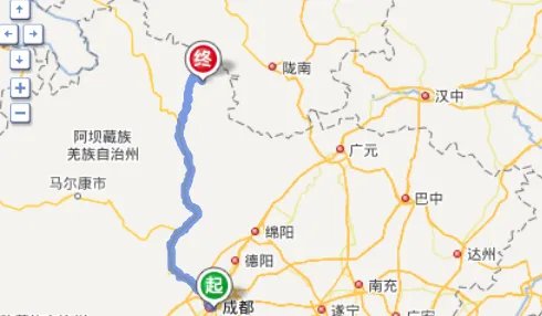 成都到九寨沟有多远？