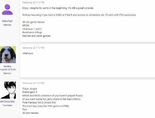 国外玩家买翻新PS3后发帖求助 网友热情推荐经典游戏