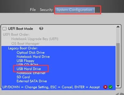 惠普4321s 怎么设置U盘引导