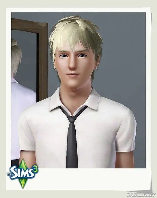 《模拟人生3》MOD人物 两款帅哥头型补丁下载