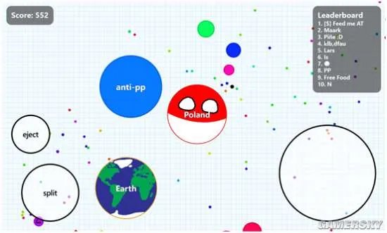 腾讯推出《Agar.io》中文版《全民星球》玩法免费无广告