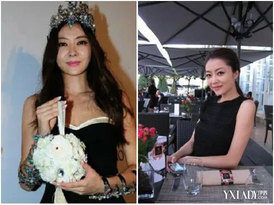 熊黛林变冰雪女皇美丽大方获赠水晶花球望幸福