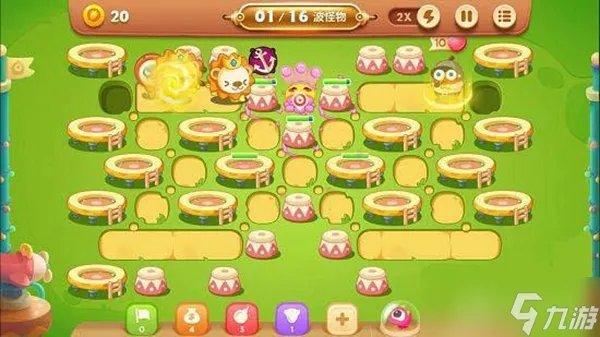 保卫萝卜3游乐场大作战第三十九关过关攻略