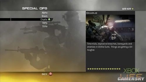 《COD6》特种模式全星攻略Charlie篇