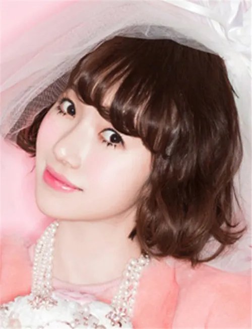 短发韩式新娘发型图片  短发怎么做新娘发型好看
