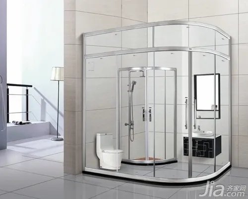 卫生间玻璃隔断价格 卫生间隔断尺寸