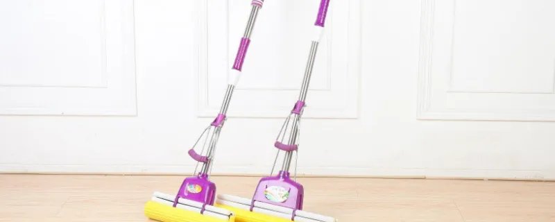 胶棉拖把怎么安装