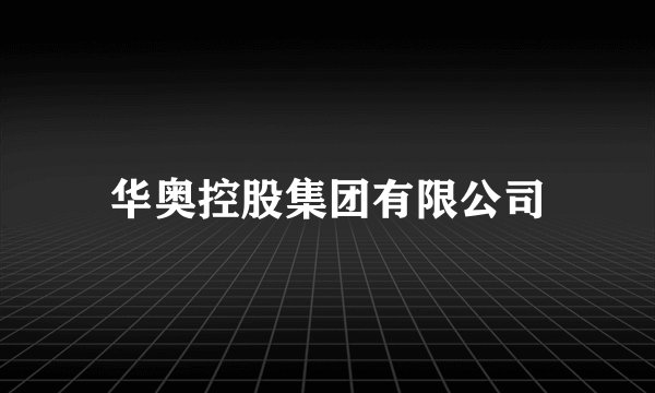 华奥控股集团有限公司