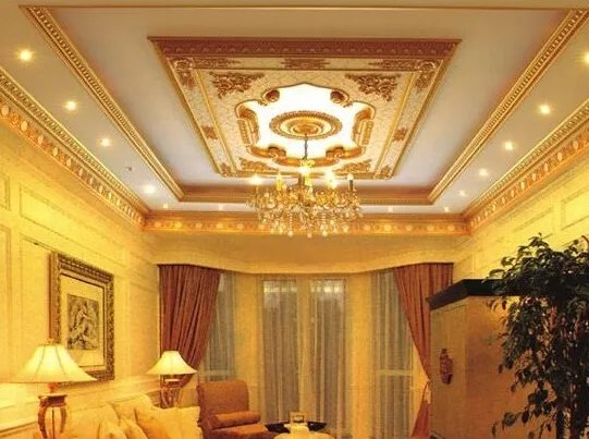 客厅集成吊顶效果图来袭，看看天花吊顶的不同装修效果