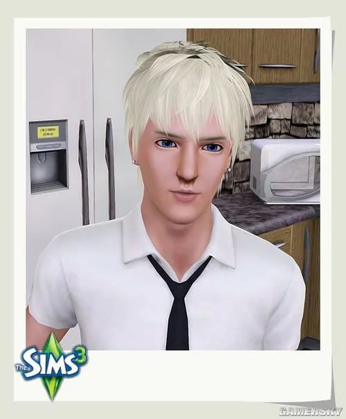 《模拟人生3》MOD人物 两款帅哥头型补丁下载