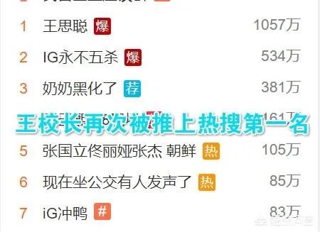 IG拿下S8世界总决赛冠军，王思聪被推上热搜第一，你怎么看？