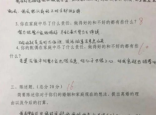 夫妻做离婚考卷“是何居心”   史上最牛的挽救婚姻方法