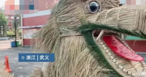 帮孩子做手工作业家长扎了条龙是怎么回事？