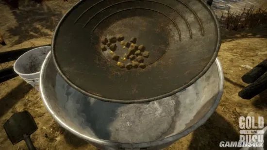 波兰这款挖金矿游戏《淘金热》超逼真 开局挖掘机提炼金坷垃