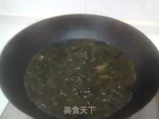 凉拌地皮菜