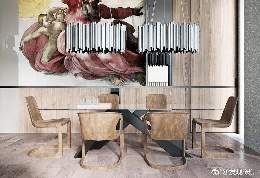 走进这间位于纽约的现代感公寓就像进到欧洲博物馆或是梵蒂冈一般...