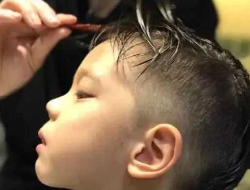 霍思燕儿子嗯哼长大了，单眼皮变成双眼皮，颜值爆表，你觉得帅吗？