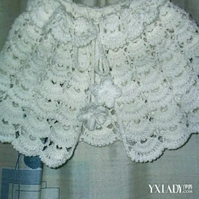 钩针编织披肩花样图解几个步骤让你轻松钩织时尚披肩