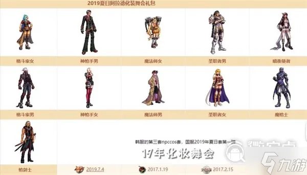 《dnf》2023夏日套装扮全职业外观效果