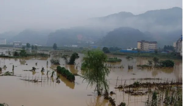 长江第5号洪水形成将会对附近区域造成什么影响？