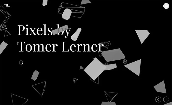 一组酷炫动效设计的网站欣赏