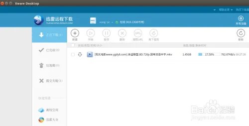 Ubuntu下安装迅雷原生下载工具Xware-Desktop