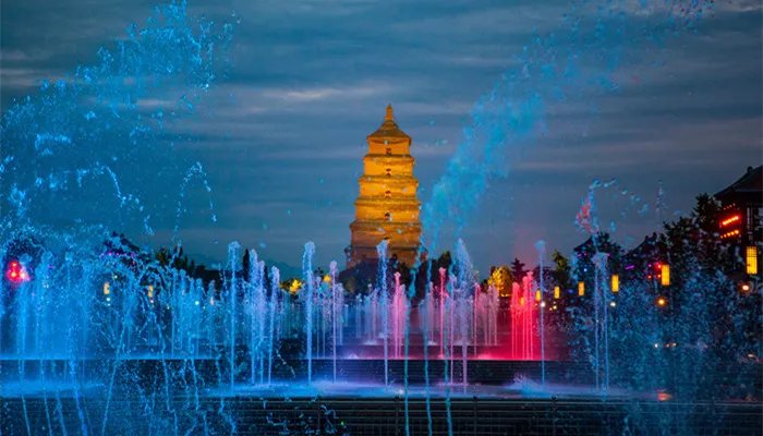 大雁塔喷泉开放时间是几点 大雁塔喷泉的开放时间