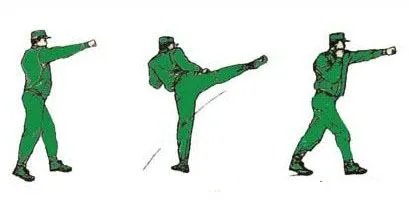 求军体拳第一套全套图解