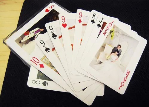 个性扑克牌的制作过程