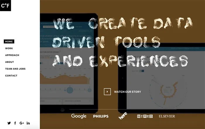 一组酷炫动效设计的网站欣赏