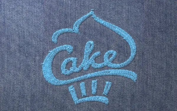 ps怎么做逼真logo刺绣效果