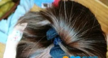 怎样扎韩式花苞头