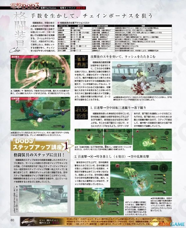 龙背上的骑士3 全四种武器详细图文解析 电子版