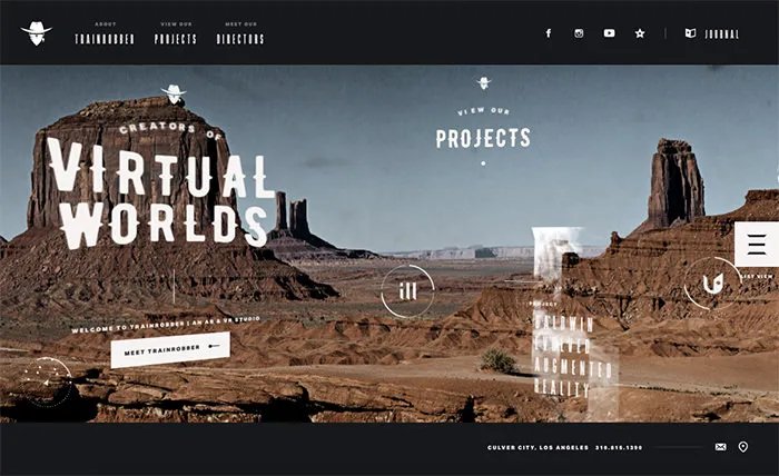 一组酷炫动效设计的网站欣赏