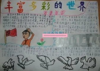 丰富多彩的世界手抄报内容?