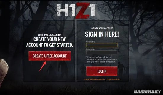 《H1Z1》游戏官方网站注册教程 图文翻译
