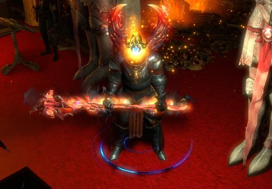 《流放之路》3.7高生存酋长自施法净化烈焰BD介绍