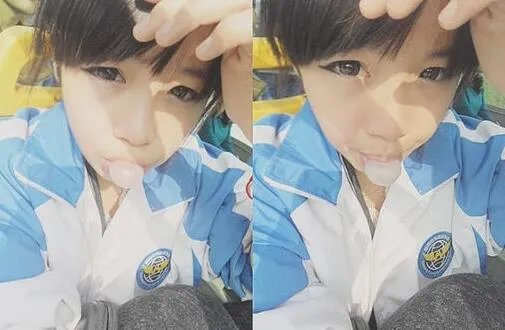 张依依素颜照清纯可人 自曝好好学习不靠脸吃饭