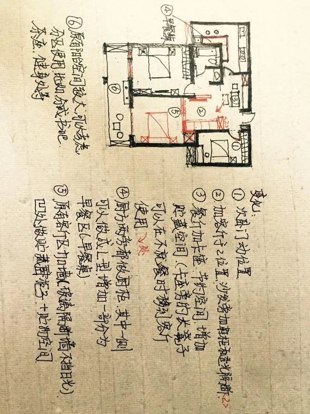 两房变三房，该如何设计呢？