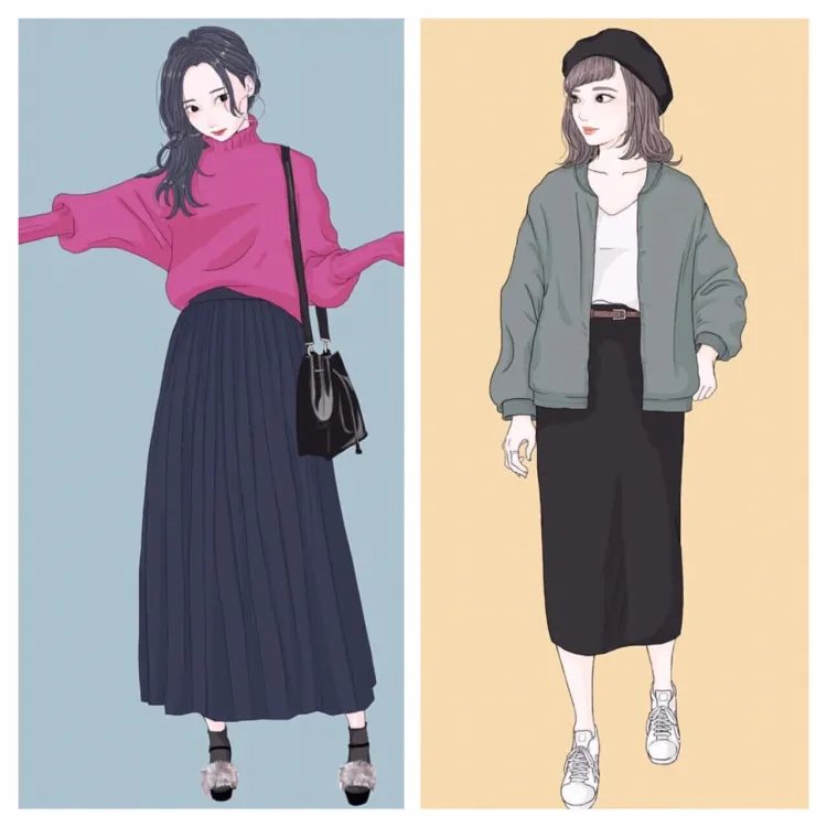 秋季女装搭配图片大全 2017秋季女装搭配图片