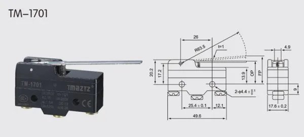 微动开关的使用注意事项