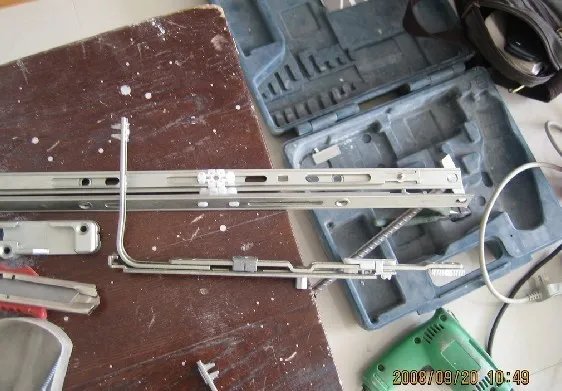 图解平开窗改内倒窗全程 不动声色的完美收工