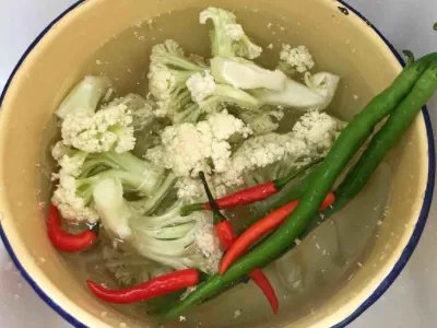 最正宗的干锅菜花做法