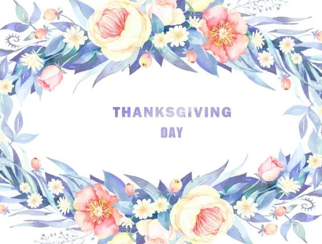 2020感恩节图片素材 感恩节图片带字唯美图片