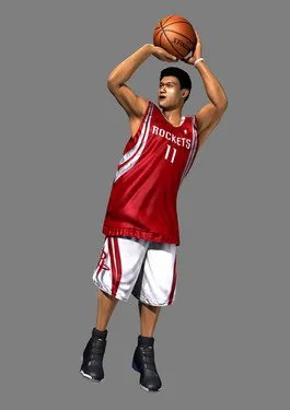 姚明领衔 NBA STREET OL曝逼真原画