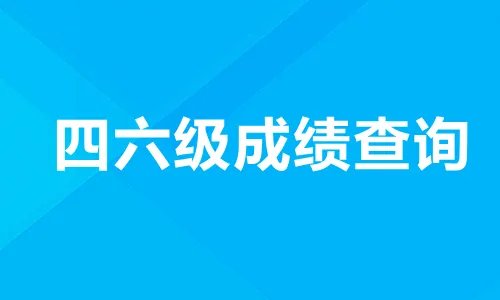 2020年四六级成绩查询入口