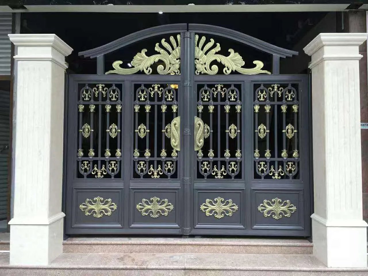 院子如何设计开门